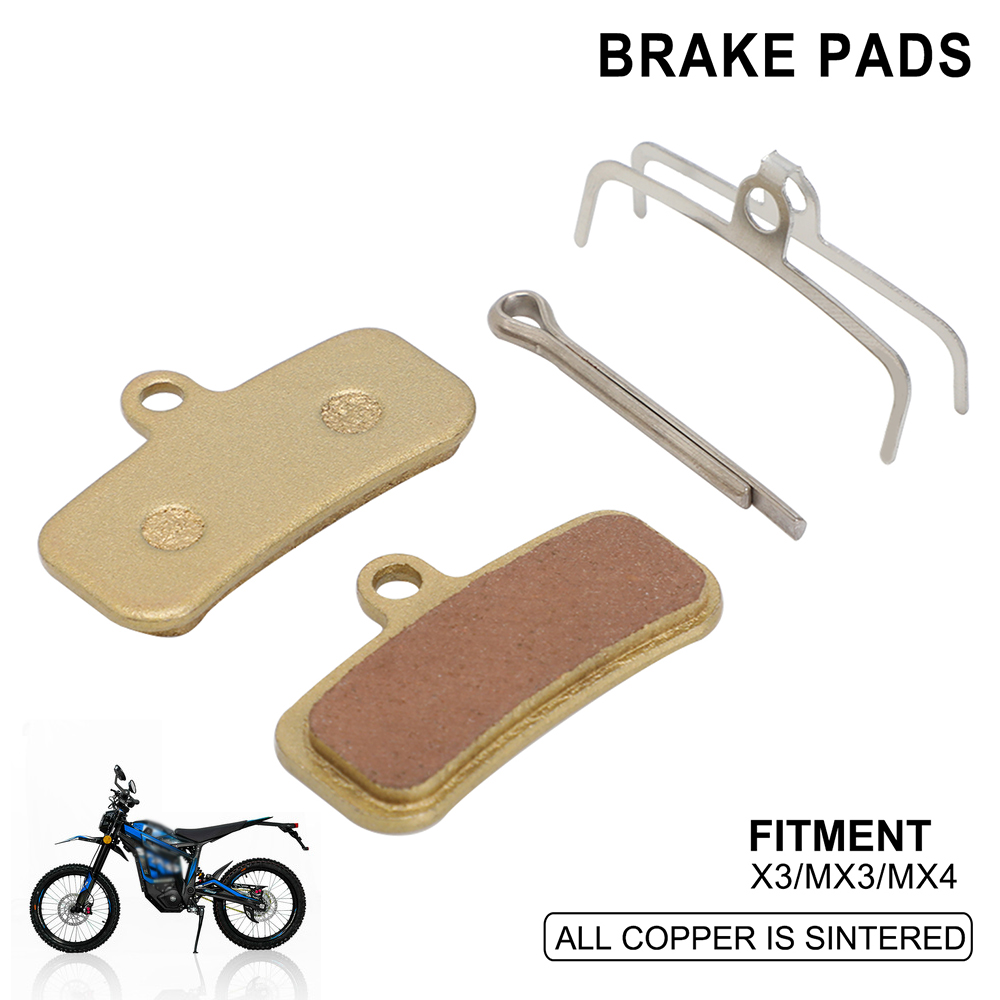 Brake Pads Bike - Klocki hamulcowe tarczowe, w całości miedziane,