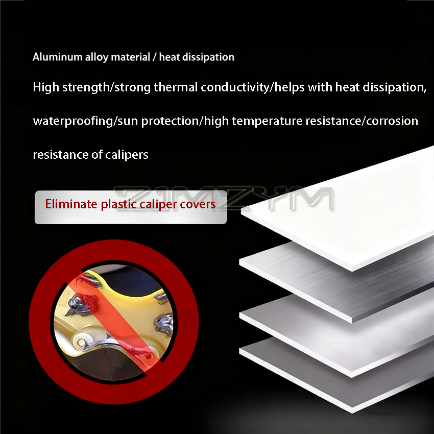 4 SZT. Aluminiowe Osłony Zacis – Brake Caliper recenzja i cena